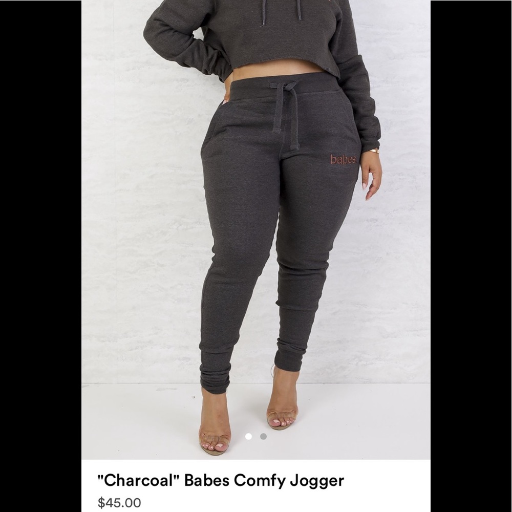 Charcoal Grey Joggers